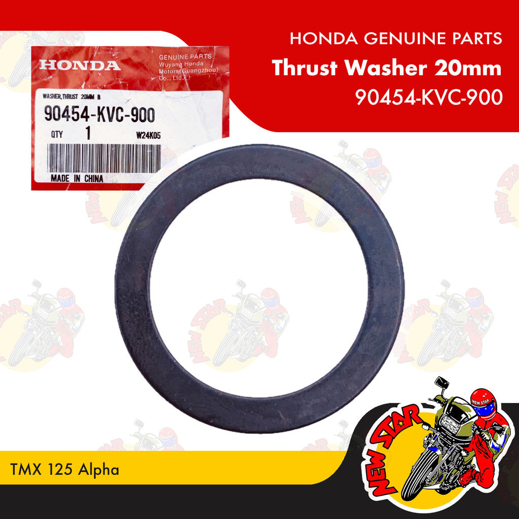 90454-KVC-900 | Thrust Washer 20mm | Genuine Honda parts | TMX 125 Alpha