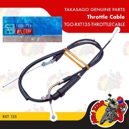TGO-RXT135-ThrottleCable | Throttle Cable | Genuine Takasago parts | RXT 135