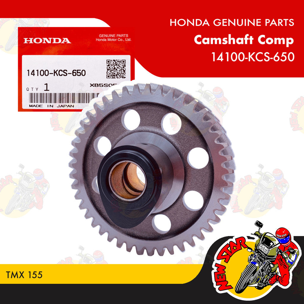 14100-KCS-650 | Camshaft Comp | Genuine Honda parts | TMX 155