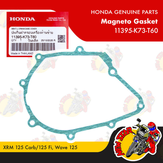 11395-K73-T60 | Magneto Gasket | Genuine Honda parts | XRM 125 Carb/125 Fi Wave 125