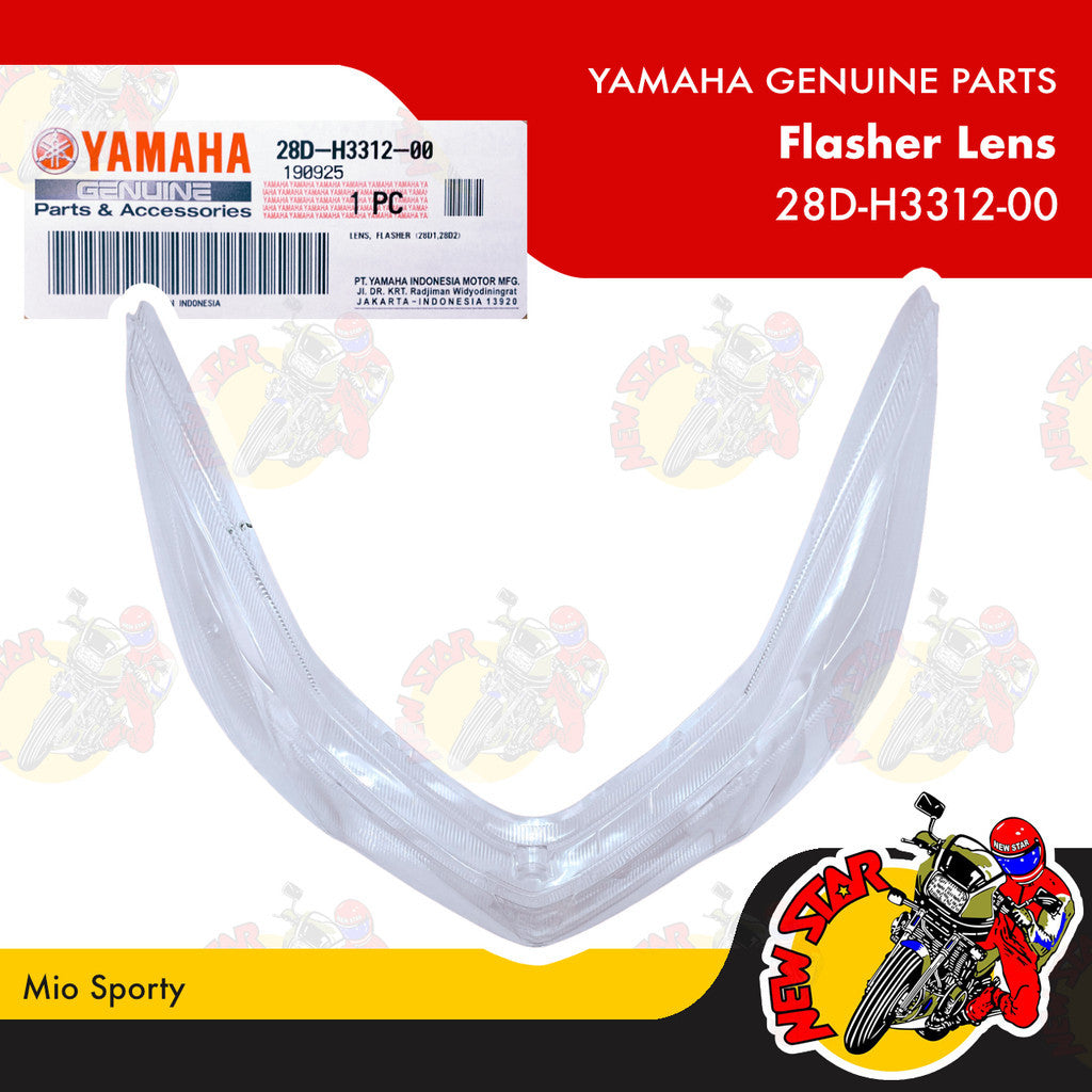 28D-H3312-00 | Flasher Lens | Genuine Yamaha parts | Mio Sporty